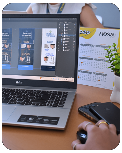 Área de Diseño - MOSA Marketing